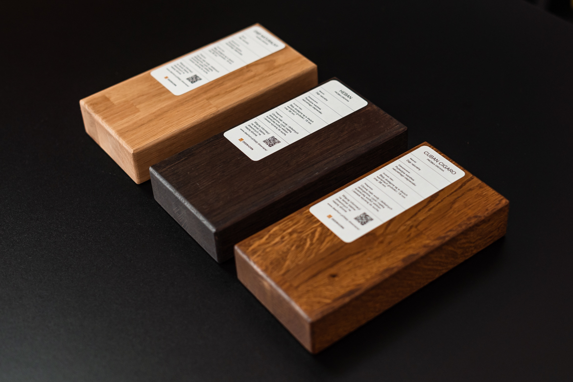Holzmusterset