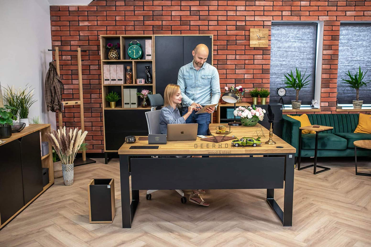 Bureau d'angle Loft Office Plus