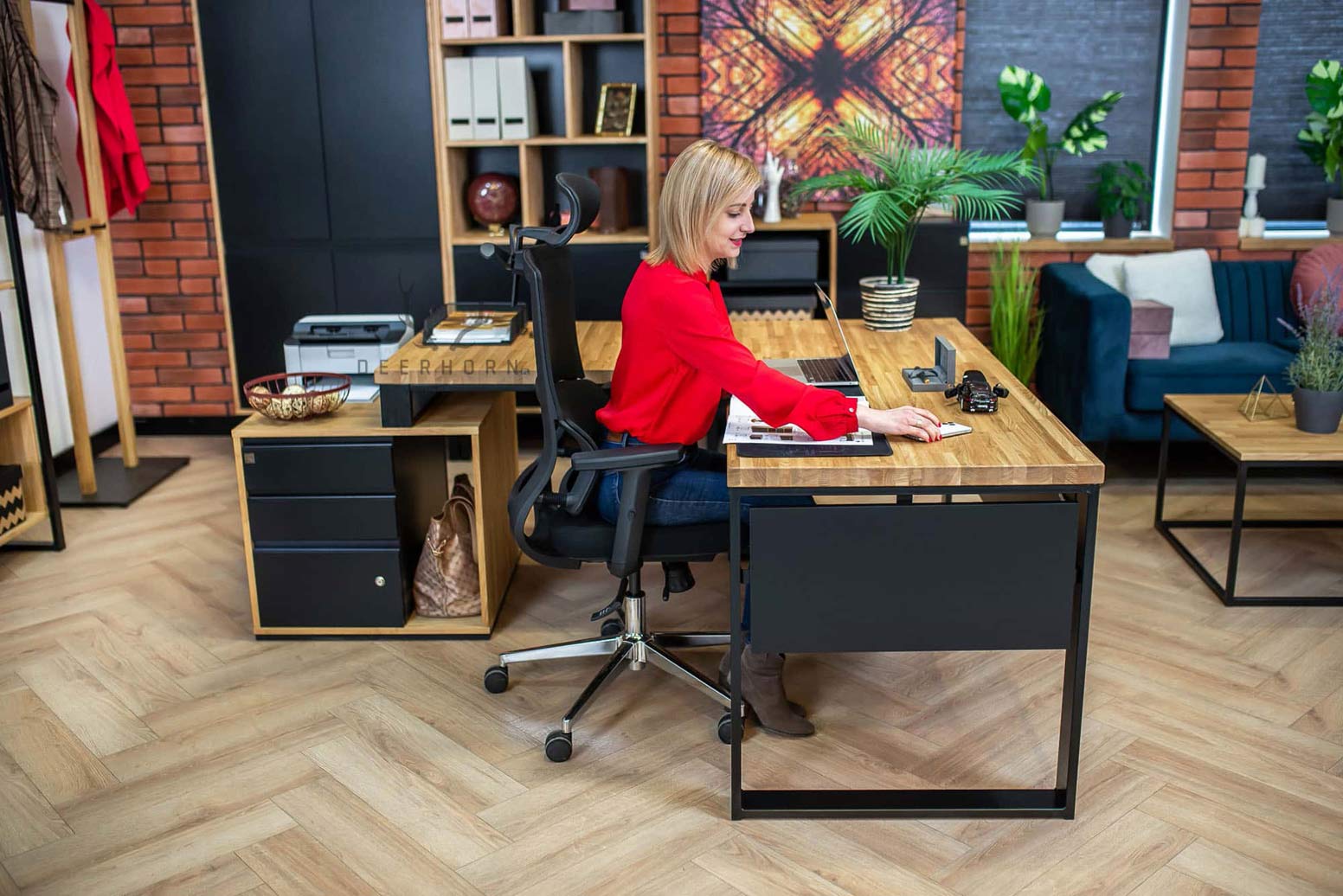 Bureau d'angle Loft Office Plus