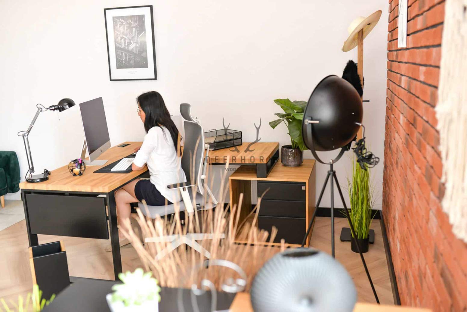 Bureau d'angle Loft Office Plus