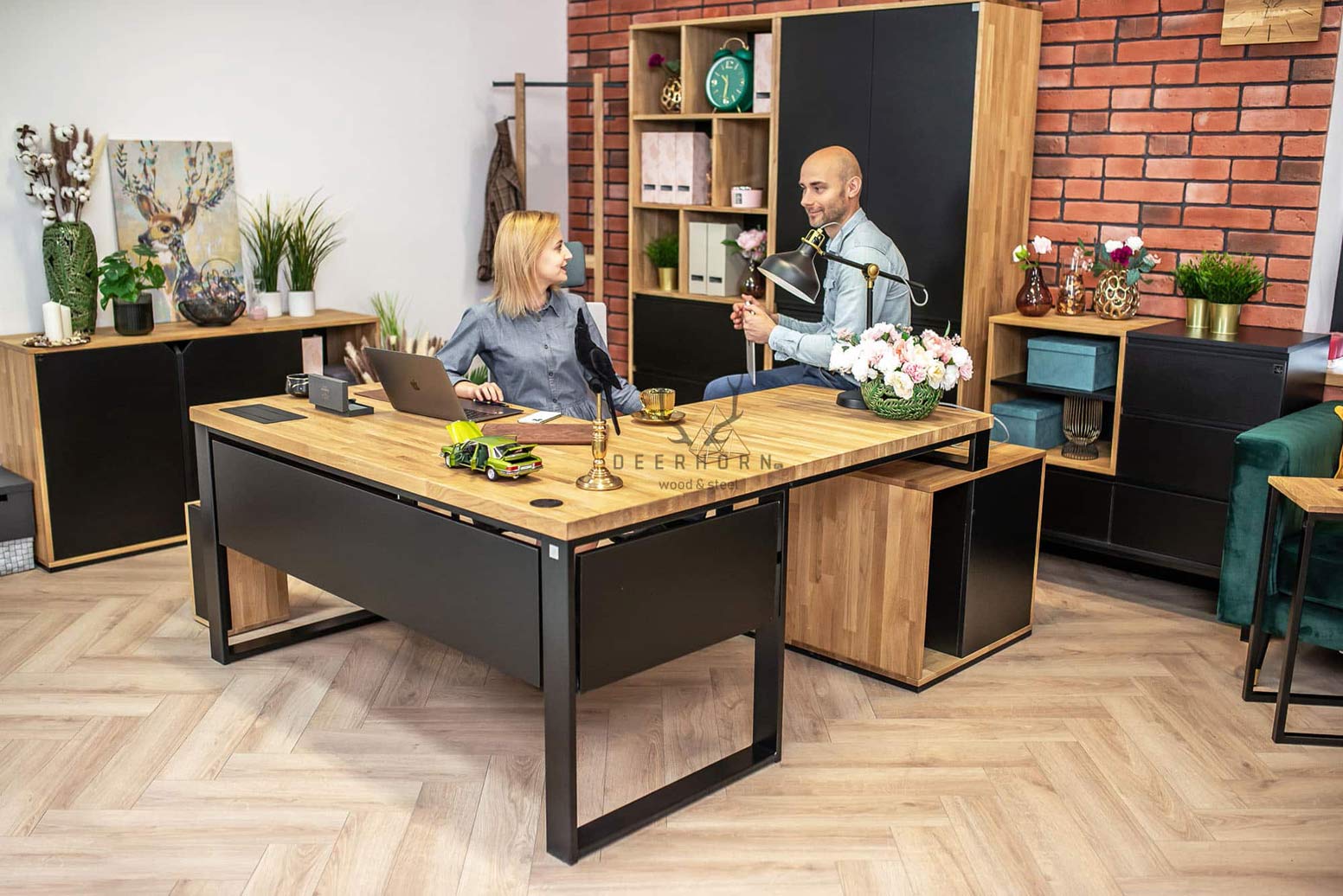 Bureau d'angle Loft Office Plus