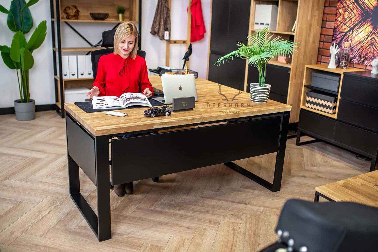 Bureau d'angle Loft Office Plus