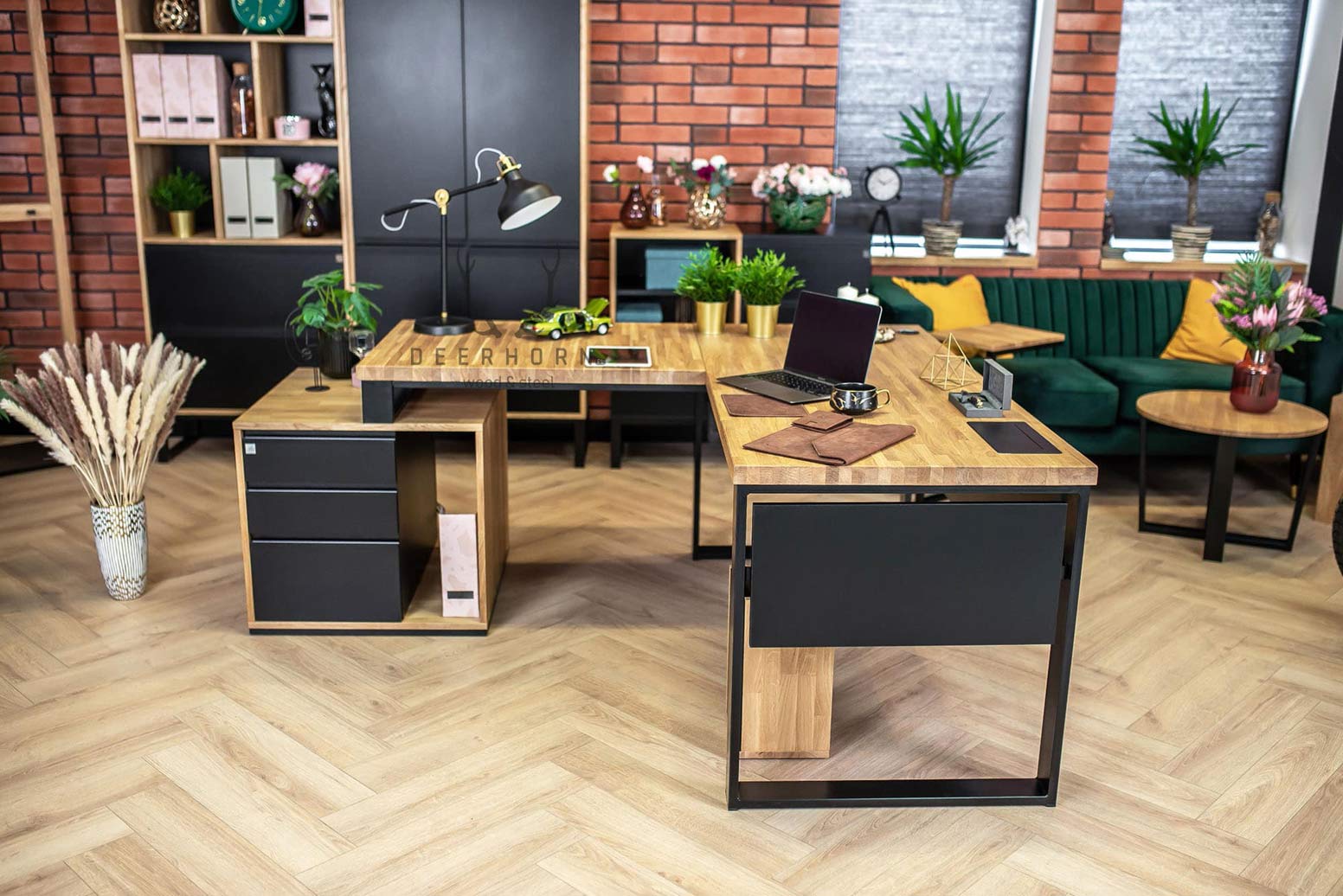 Bureau d'angle Loft Office Plus