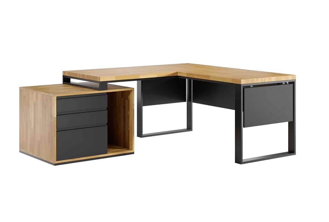 Bureau d'angle Loft Office Plus