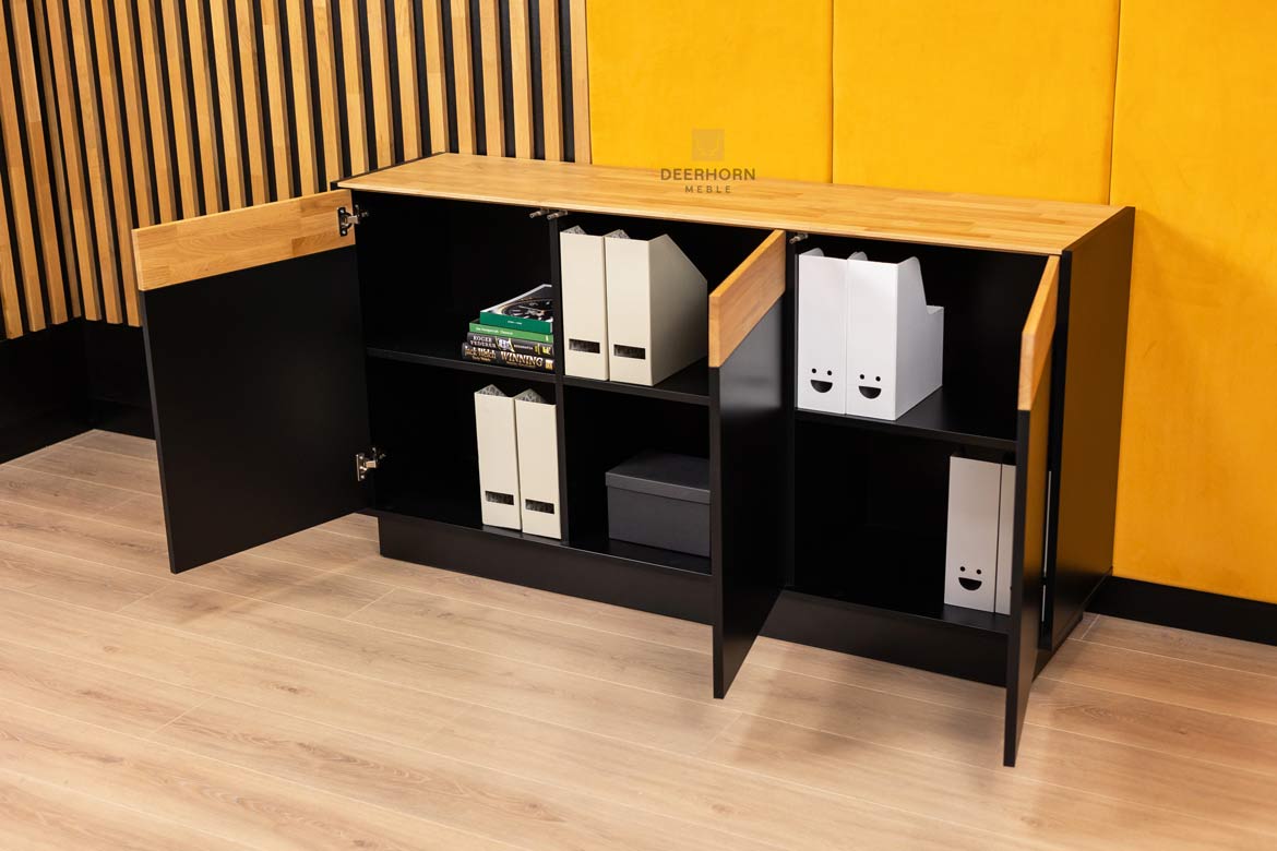 Große Kommode Prestige Office 160 cm für Büro und Wohnzimmer