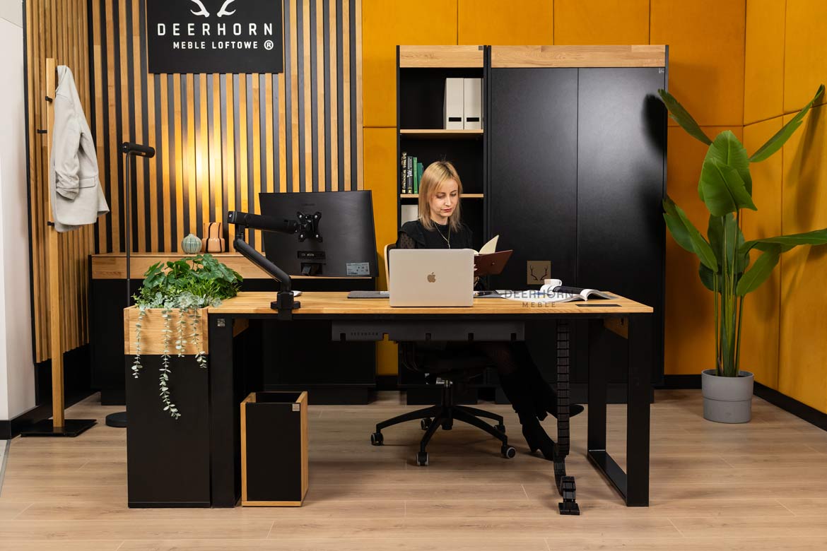Große Kommode Prestige Office 160 cm für Büro und Wohnzimmer