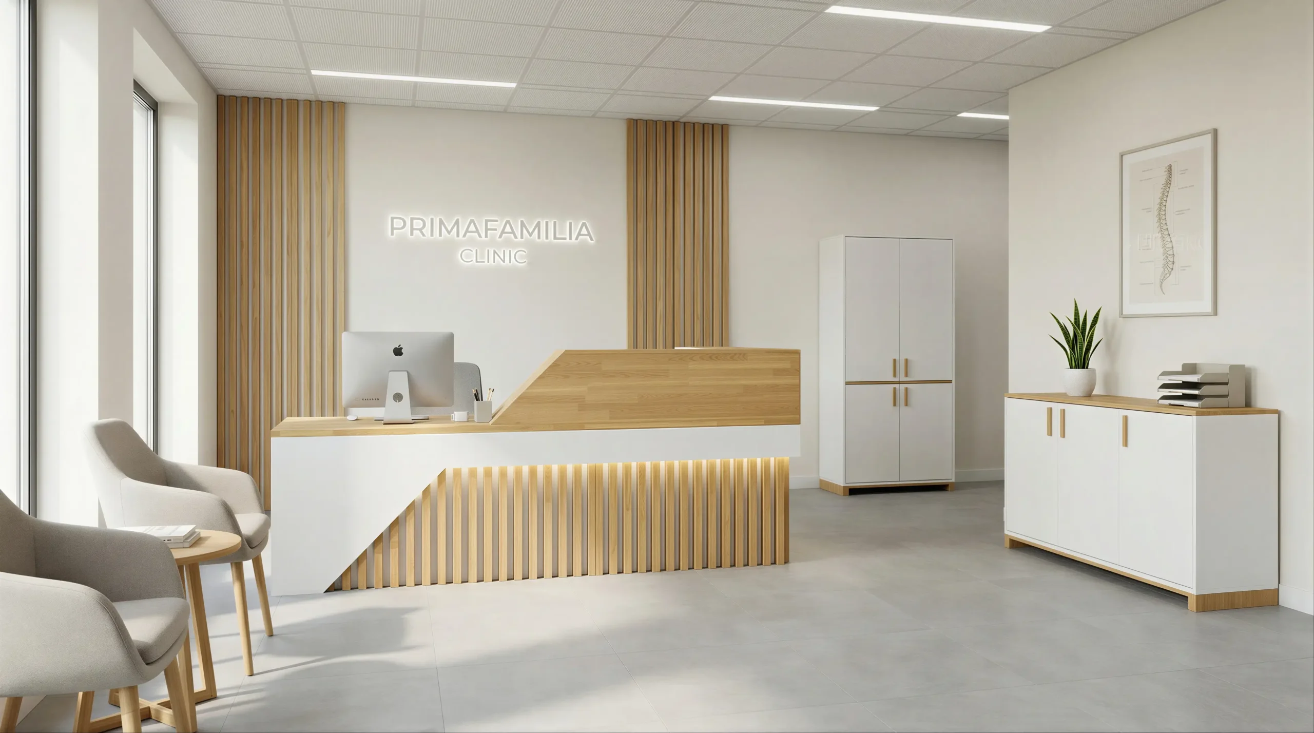 Medizinisches Mobiliar für Kliniken