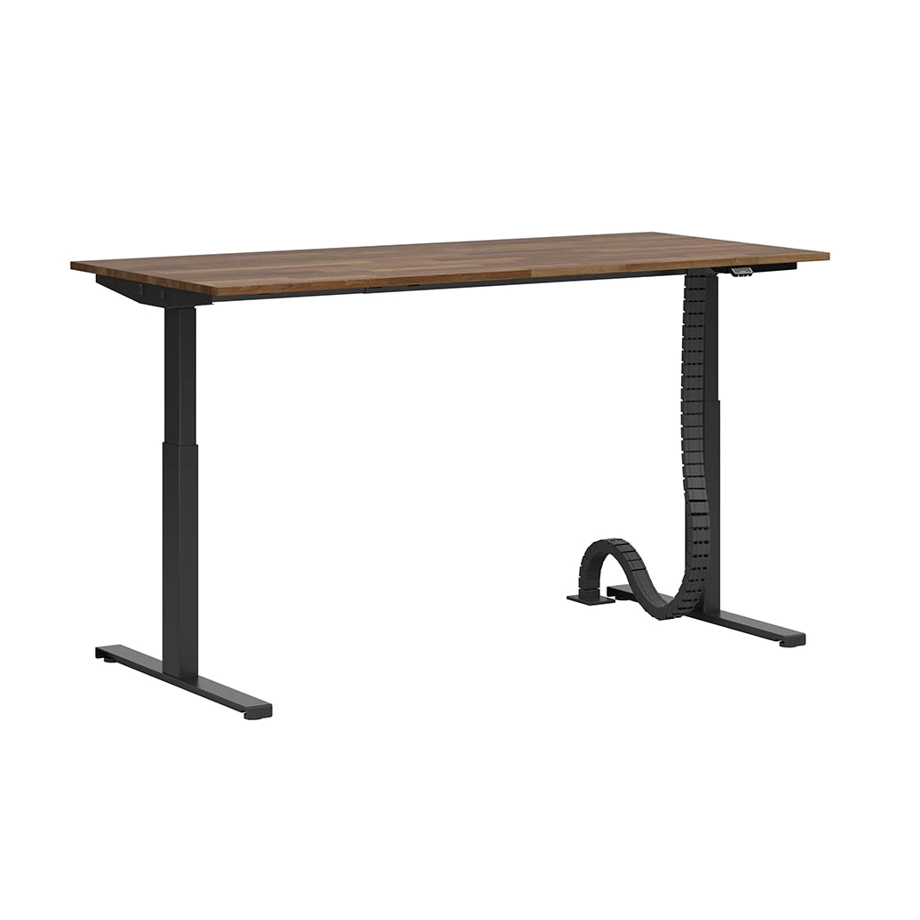 Automatisch höhenverstellbarer Schreibtisch mit Höhenspeicher SLIM 160 cm 70 cm