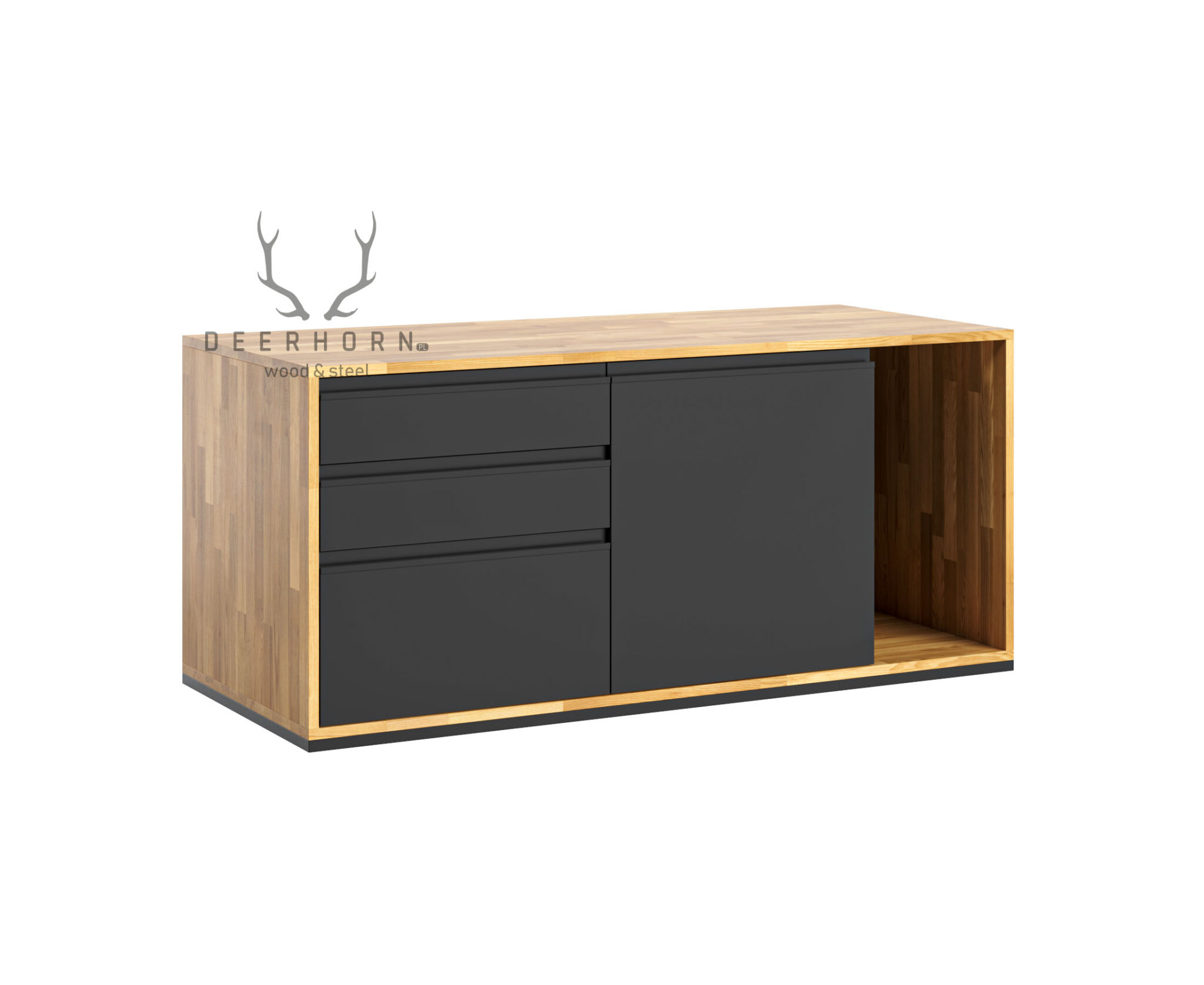 Bureau d'angle pour loft premium plus