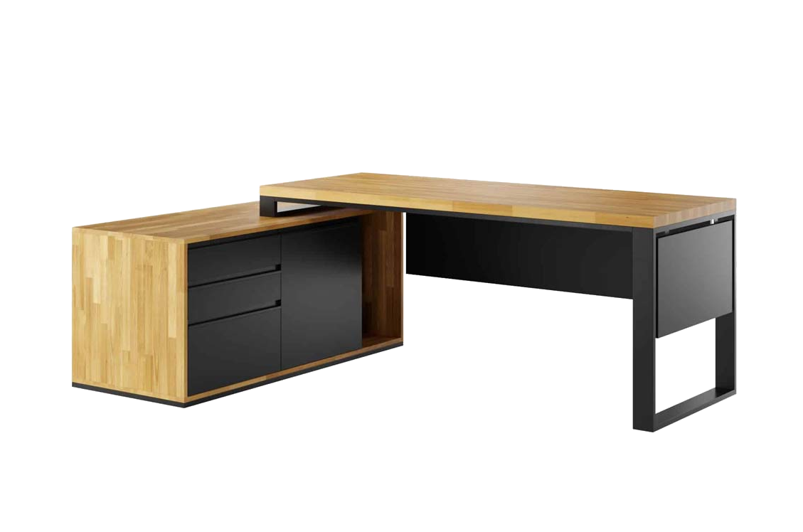 Bureau d'angle pour loft premium plus