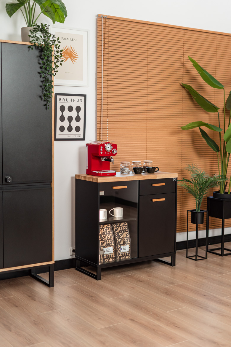 Meuble pour machine à café de bureau