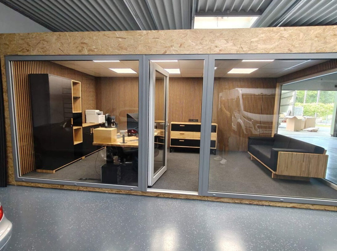 Mobilier pour bureaux modulaires – une nouvelle réalisation en Allemagne