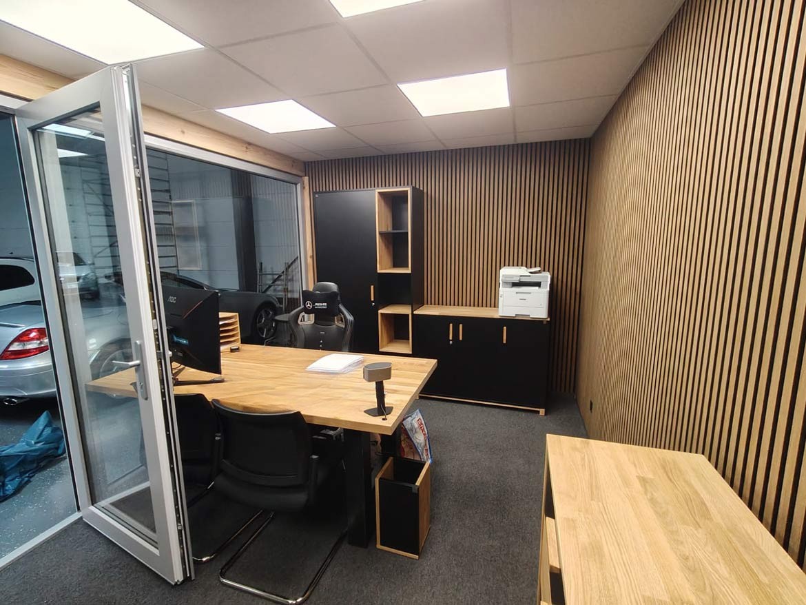 Mobilier pour bureaux modulaires – une nouvelle réalisation en Allemagne