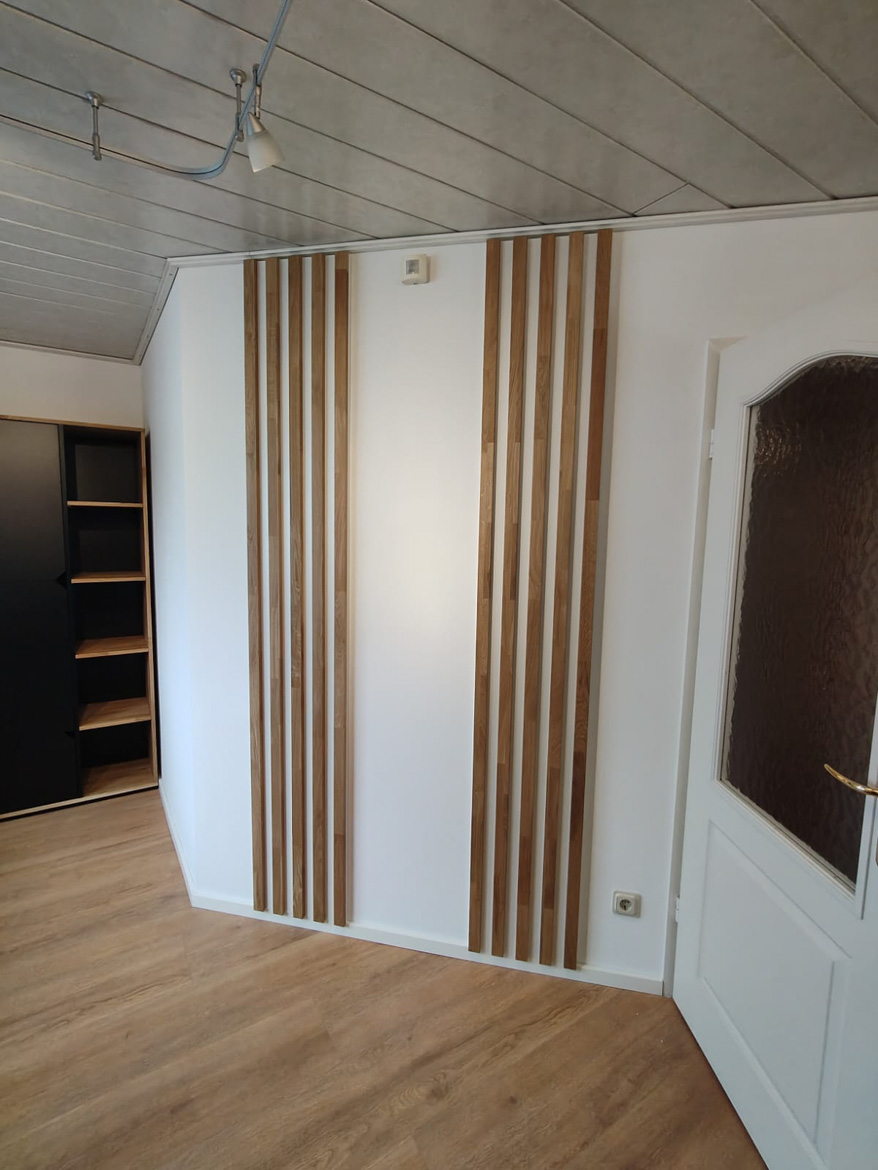 Armoire et cloisons murales pour un cabinet de conseil financier à Bensheim (Allemagne)