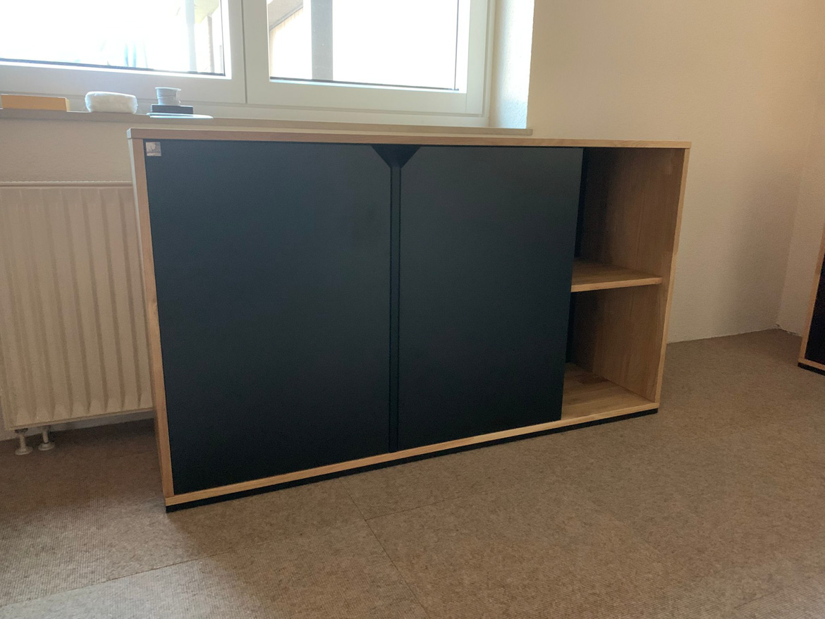 Commodes de bureau réalisées pour un client professionnel allemand