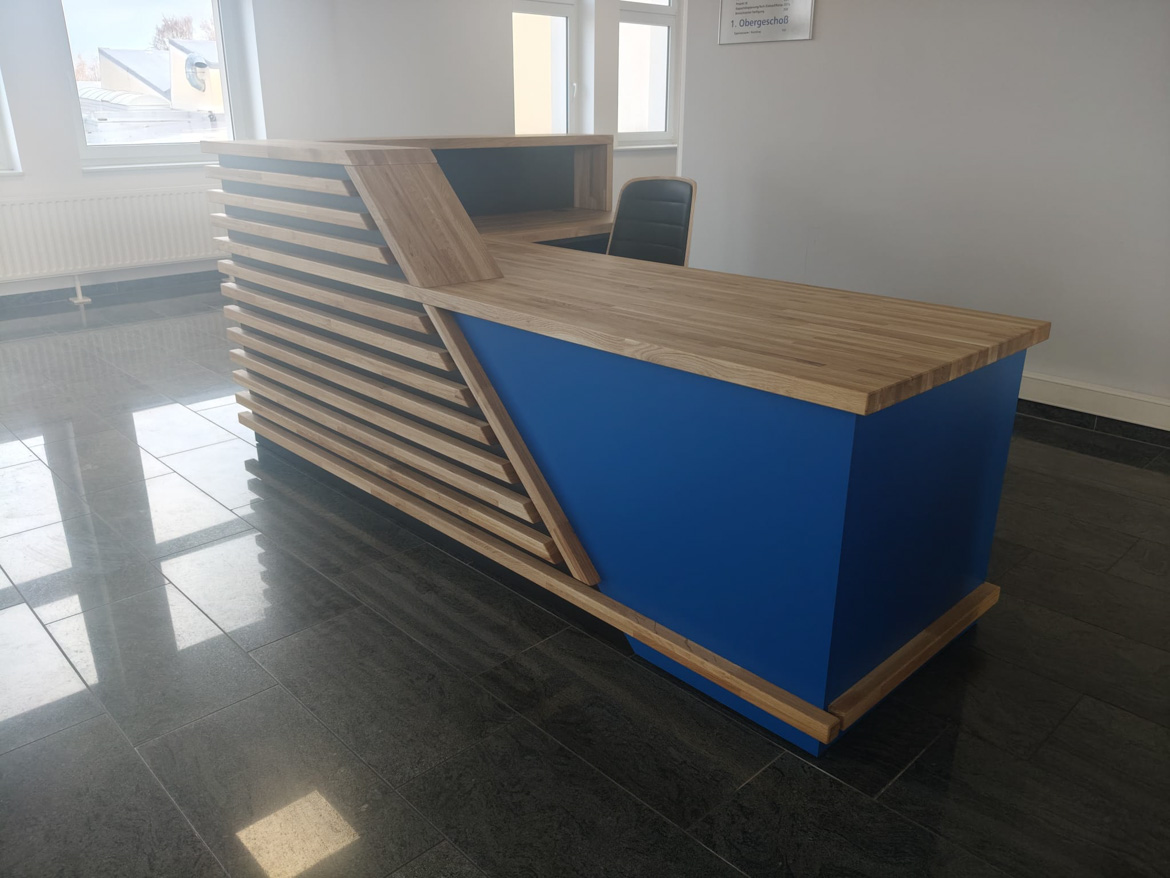 Réception bleue pour MBN Maschinenbaubetriebe Neugersdorf GmbH (Allemagne)